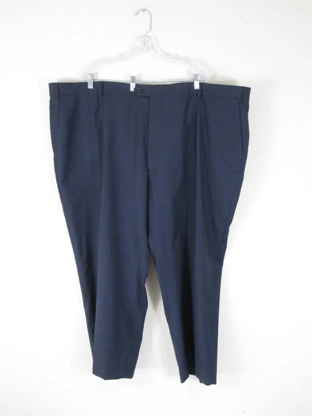 Jos. A. Bank Big & Tall Dark Gray Navy Wool Suit Size 56R Pants 54 X 30